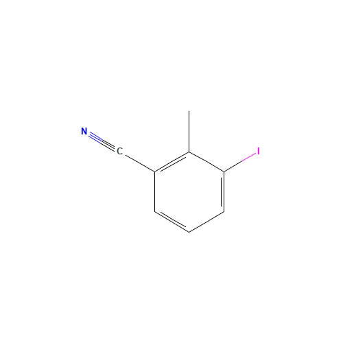 52107-66-1 3-Iodo-2-methylbenzonitrile chemical structure