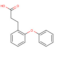 40492-92-0 3-(2-Phenoxyphenyl)propionic acid chemical structure