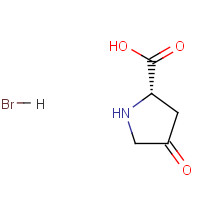 75776-67-9 4-Keto-L-proline hydrobromide chemical structure