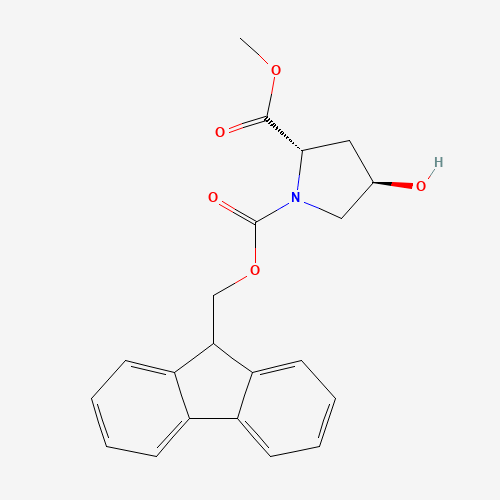 122350-59-8 N-Fmoc-trans-4-hydroxy-L-proline methyl ester chemical structure