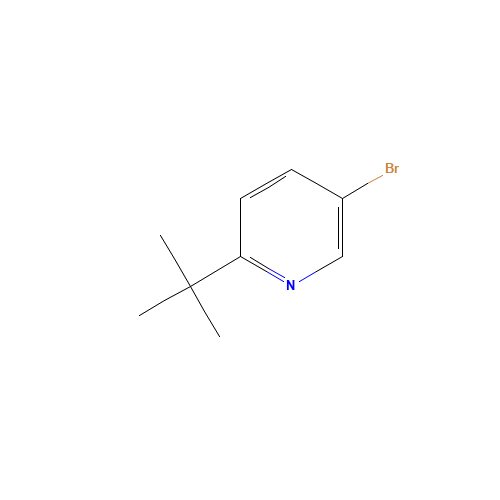 39919-58-9 5-Bromo-2-tert-butylpyridine chemical structure