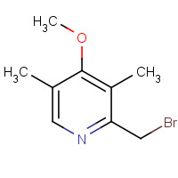 780752-32-1 2-(Bromomethyl)-4-methoxy-3,5-dimethylpyridine chemical structure