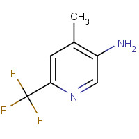944317-54-8 4-Methyl-6-trifluoromethyl-pyridin-3-ylamine chemical structure