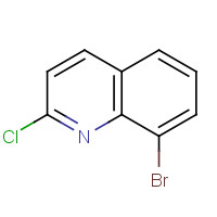 163485-86-7 8-Bromo-2-chloroquinoline chemical structure