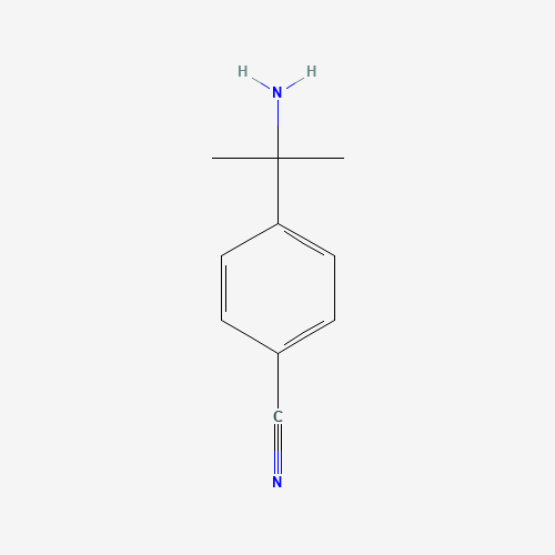 130416-46-5 4-(2-Aminopropan-2-yl)benzonitrile chemical structure