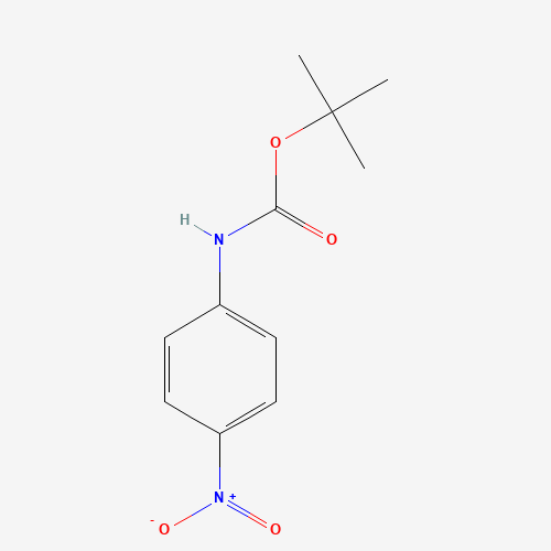 18437-63-3 tert-Butyl 4-nitrophenylcarbamate chemical structure