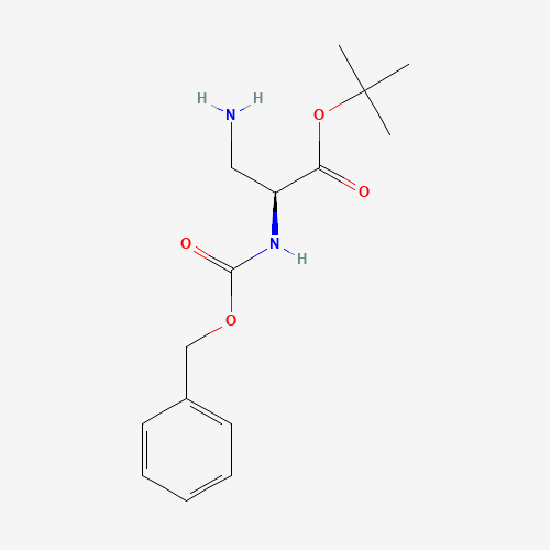 77215-55-5 (S)-3-Amino-2-Cbz-aminopropionic acid tert-butyl ester chemical structure