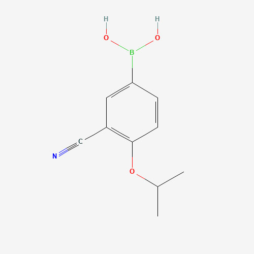 1009303-59-6 3-Cyano-4-isopropoxyphenylboronic acid chemical structure