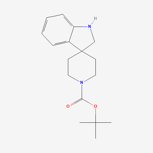180465-84-3 tert-Butyl spiro[indoline-3,4'-piperidine]-1'-carboxylate chemical structure