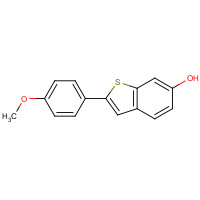 225648-21-5 2-(4-Methoxyphenyl)benzothiophene-6-ol chemical structure