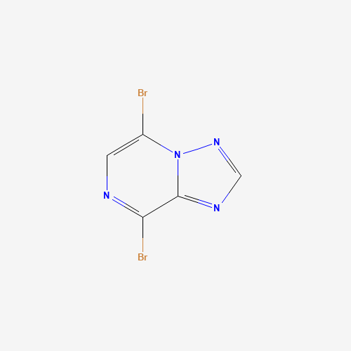 959755-46-5 5,8-Dibromo-[1,2,4]triazolo[1,5-a]pyrazine chemical structure