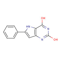 34771-39-6 6-Phenyl-5H-pyrrolo[3,2-d]pyrimidine-2,4-diol chemical structure