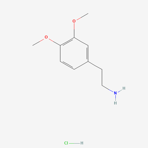 635-85-8 [2-(3,4-Dimethoxyphenyl)ethyl]amine hydrochloride chemical structure
