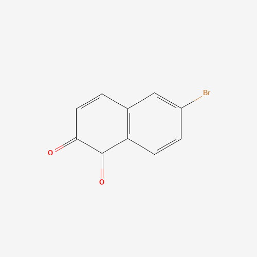 6954-48-9 6-Bromo-1,2-naphthalenedione chemical structure