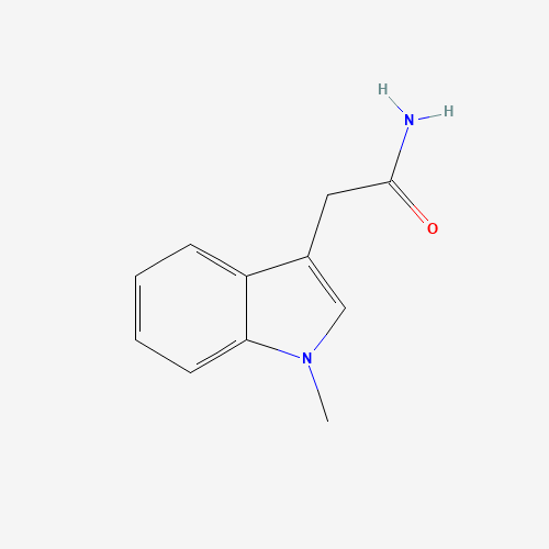 150114-41-3 2-(1-Methyl-1H-indol-3-yl)acetamide chemical structure