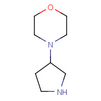 53617-37-1 4-Pyrrolidin-3-yl morpholine chemical structure