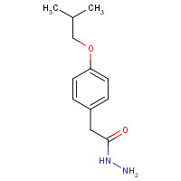 61904-59-4 2-[4-(2-Methylpropoxy)phenyl]acetohydrazide chemical structure