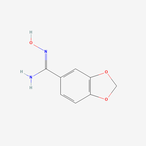 4720-72-3 Benzo[1,3]dioxole-5-carboxamidoxime chemical structure