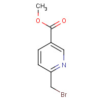 131803-48-0 6-Bromomethyl-nicotinic acid methyl ester chemical structure