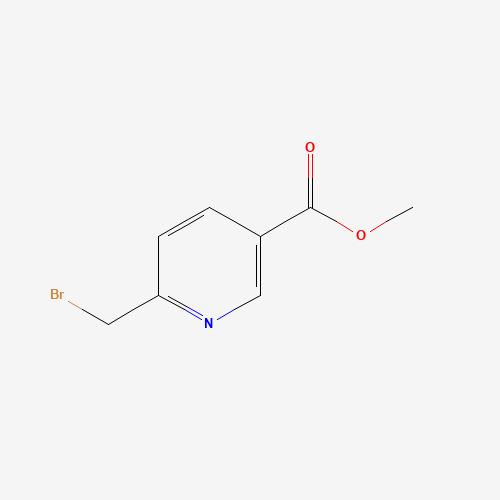 131803-48-0 6-Bromomethyl-nicotinic acid methyl ester chemical structure
