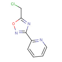 90002-06-5 2-(5-Chloromethyl-[1,2,4]oxadiazol-3-yl)-pyridine chemical structure