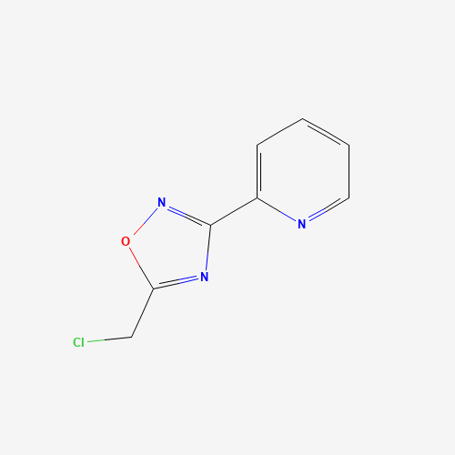 90002-06-5 2-(5-Chloromethyl-[1,2,4]oxadiazol-3-yl)-pyridine chemical structure