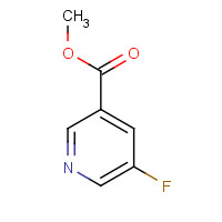 455-70-9 5-Fluoro-nicotinic acid methyl ester chemical structure