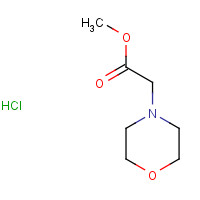 67067-94-1 Morpholin-4-yl-acetic acid methyl ester hydrochloride chemical structure