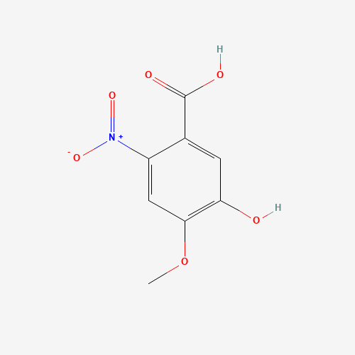 31839-20-0 5-Hydroxy-4-methoxy-2-nitrobenzoic acid chemical structure