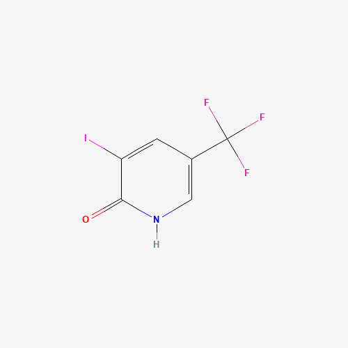 300851-88-1 3-Iodo-5-(trifluoromethyl)pyridin-2-ol chemical structure