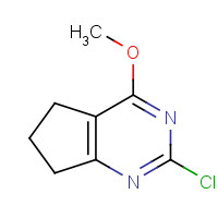 81532-47-0 2-Chloro-4-methoxy-5H,6H,7H-cyclopenta[d]pyrimidine chemical structure