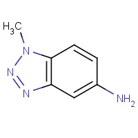 27799-83-3 1-Methyl-1H-1,2,3-benzotriazol-5-amine chemical structure