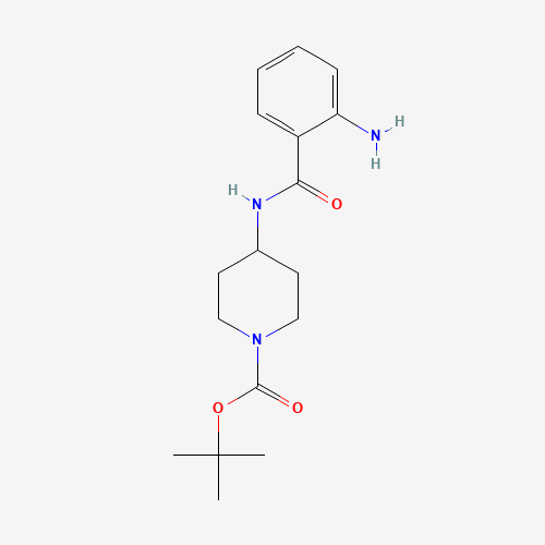 1021284-59-2 tert-Butyl 4-[(2-aminobenzene)amido]piperidine-1-carboxylate chemical structure