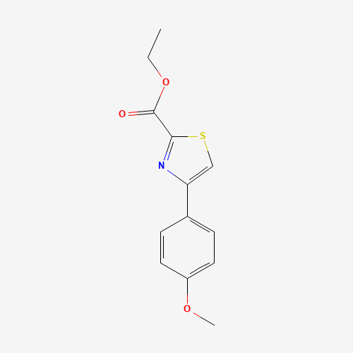 886366-42-3 Ethyl 4-(4-methoxyphenyl)-1,3-thiazole-2-carboxylate chemical structure