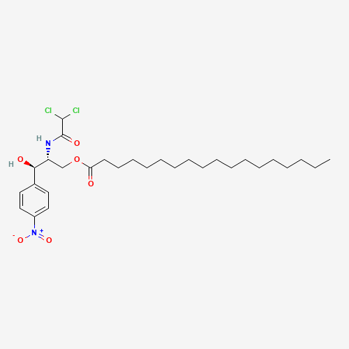 16255-48-4 2-[(Dichloroacetyl)amino]-3-hydroxy-3-(4-nitrophenyl)propyl stearate chemical structure