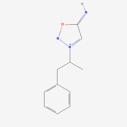 22293-47-6 [3-(1-Phenylpropan-2-yl)-1,2,3-oxadiazol-3-ium-5-yl]azanide chemical structure