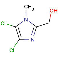 1000684-06-9 (4,5-Dichloro-1-methyl-1H-imidazol-2-yl)methanol chemical structure