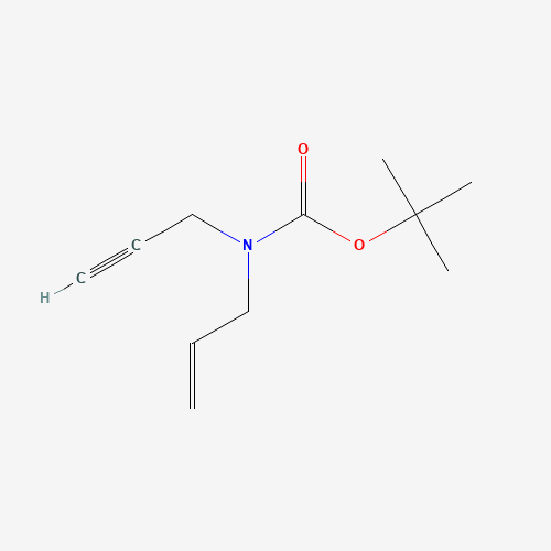 147528-20-9 tert-Butyl allyl(prop-2-yn-1-yl)carbamate chemical structure
