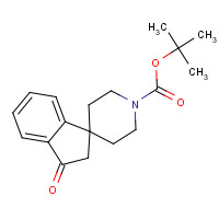 159634-59-0 tert-Butyl 3-oxo-2,3-dihydrospiro[indene-1,4'-piperidine]-1'-carboxylate chemical structure