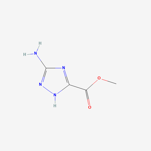 3641-14-3 Methyl 5-amino-1H-1,2,4-triazole-3-carboxylate hydrochloride chemical structure