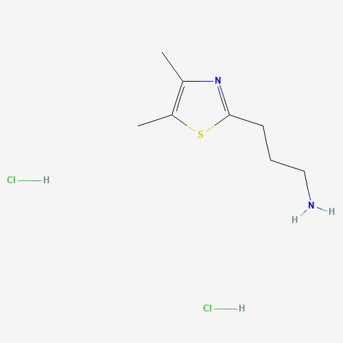 1017153-61-5 [3-(4,5-Dimethyl-1,3-thiazol-2-yl)propyl]amine dihydrochloride chemical structure