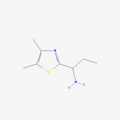 1017132-19-2 [1-(4,5-Dimethyl-1,3-thiazol-2-yl)propyl]amine dihydrochloride chemical structure