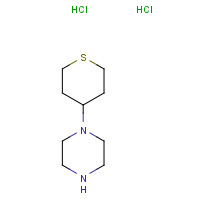 914654-77-6 1-(Tetrahydro-2H-thiopyran-4-yl)piperazine dihydrochloride chemical structure