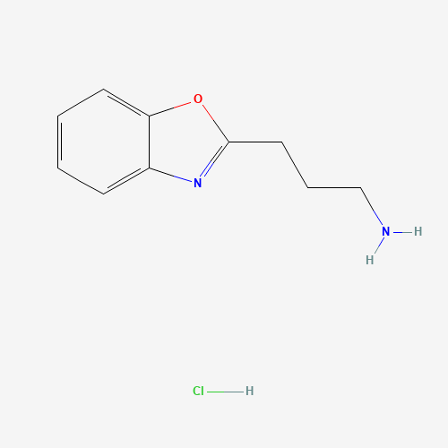 76712-84-0 [3-(1,3-Benzoxazol-2-yl)propyl]amine hydrochloride chemical structure
