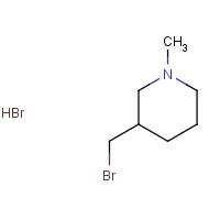 41886-04-8 3-(Bromomethyl)-1-methylpiperidine hydrobromide chemical structure