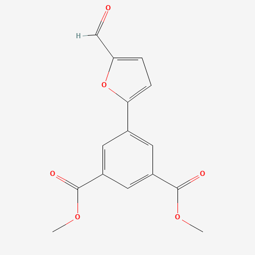 591226-59-4 Dimethyl 5-(5-formyl-2-furyl)isophthalate chemical structure