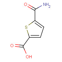 345992-88-3 5-(Aminocarbonyl)thiophene-2-carboxylic acid chemical structure