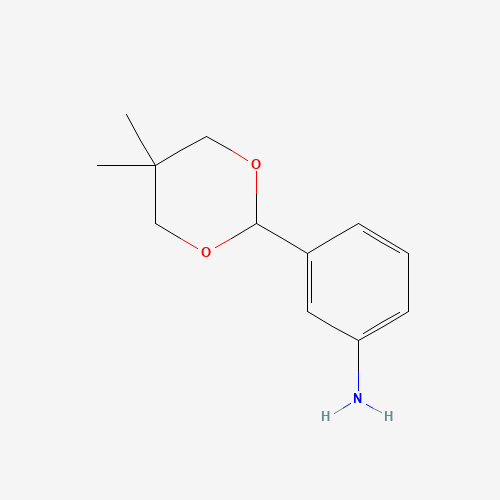 51226-12-1 [3-(5,5-Dimethyl-1,3-dioxan-2-yl)phenyl]amine chemical structure
