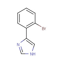 450415-78-8 4-(2-Bromophenyl)-1H-imidazole chemical structure