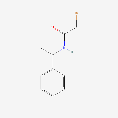 70110-38-2 2-Bromo-N-(1-phenylethyl)acetamide chemical structure